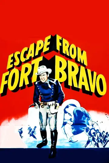 Poster to the movie "Escape from Fort Bravo" #1893430