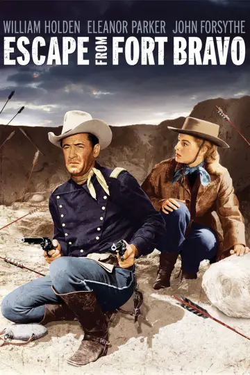 Poster to the movie "Escape from Fort Bravo" #1893432