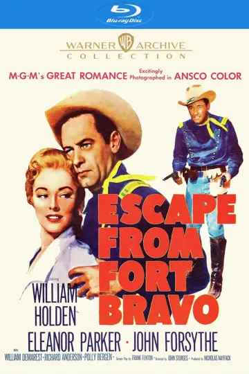 Poster to the movie "Escape from Fort Bravo" #1893433