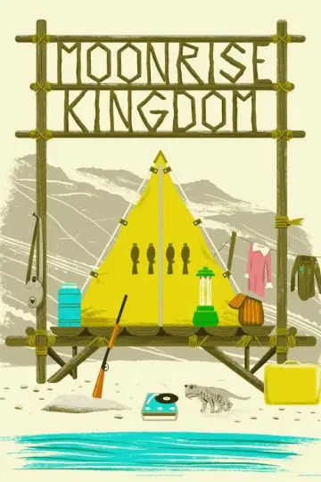 Poster to the movie "Moonrise Kingdom" #1180128