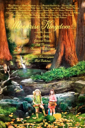 Poster to the movie "Moonrise Kingdom" #719551