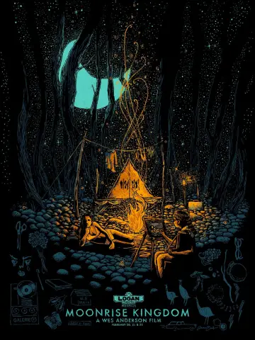 Poster to the movie "Moonrise Kingdom" #719558
