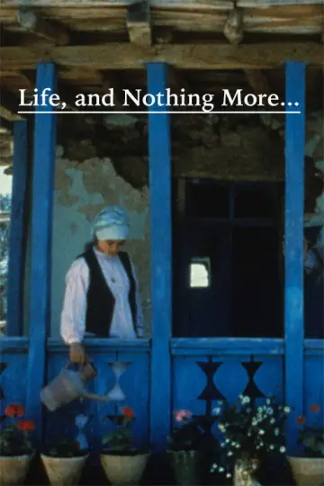 Poster to the movie "Life, and Nothing More…" #1139139