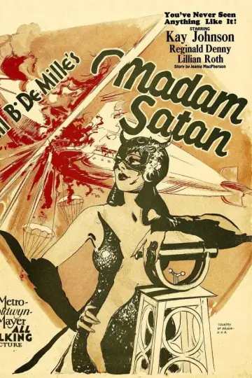 Poster to the movie "Madam Satan" #1573453