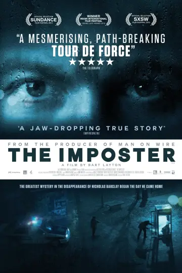 Poster to the movie "The Imposter" #1065603