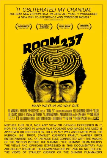 Poster to the movie "Room 237" #1158051
