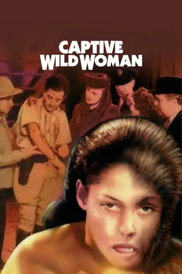 Poster to the movie "Captive Wild Woman" #1622415