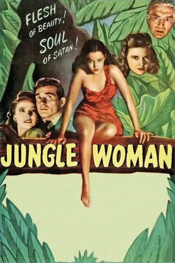 Poster to the movie "Jungle Woman" #1658293