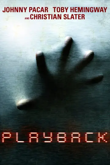 Poster to the movie "Playback" #735717
