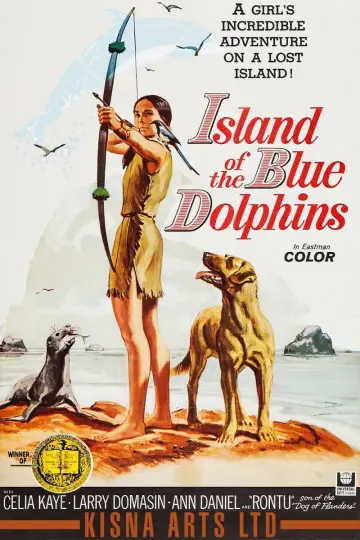 Poster to the movie "Island of the Blue Dolphins" #1639629