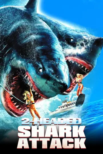 Poster to the movie "2-Headed Shark Attack" #856783