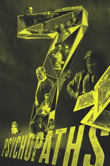 Poster to the movie "Seven Psychopaths" #862145