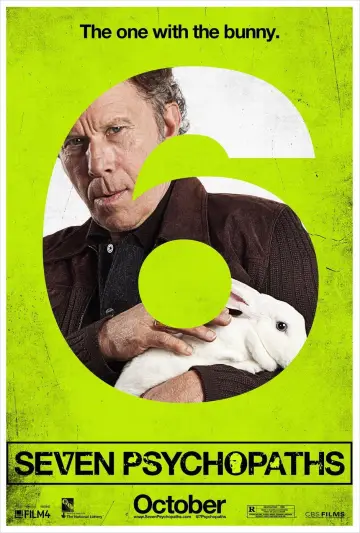 Poster to the movie "Seven Psychopaths" #862154