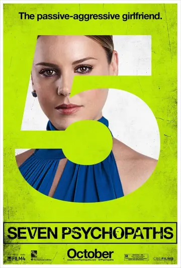Poster to the movie "Seven Psychopaths" #862155