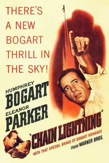 Poster to the movie "Chain Lightning" #1148542