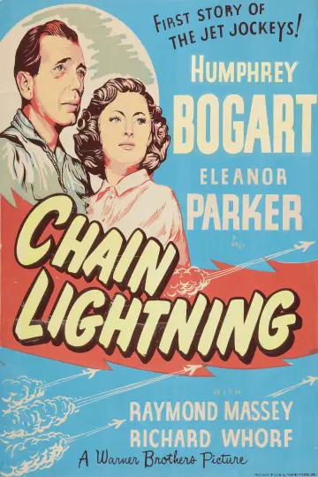 Poster to the movie "Chain Lightning" #1148545