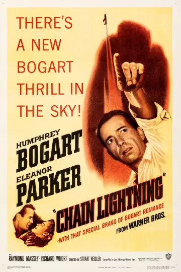 Poster to the movie "Chain Lightning" #1148546