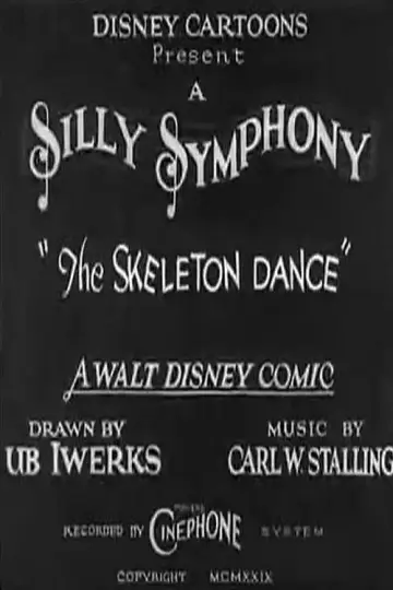 Poster to the movie "The Skeleton Dance" #1522990