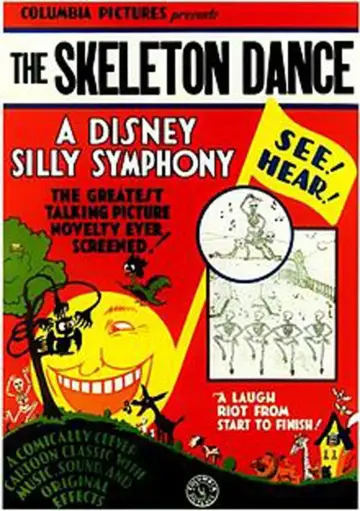 Poster to the movie "The Skeleton Dance" #1522991