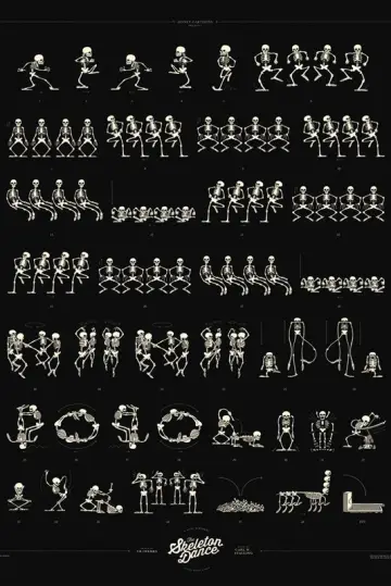 Poster to the movie "The Skeleton Dance" #1522992