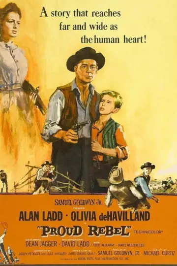 Poster to the movie "The Proud Rebel" #1063543