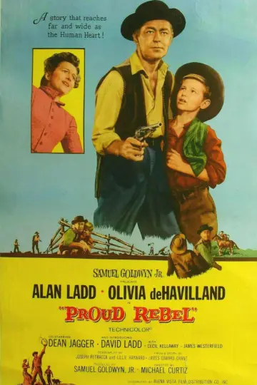 Poster to the movie "The Proud Rebel" #1063544