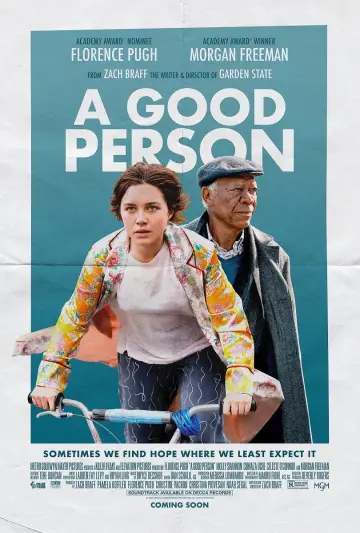Poster to the movie "A Good Person" #946119