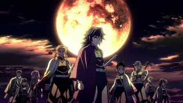 Backdrop to the movie "Demon Slayer: Kimetsu no Yaiba - The Hashira Meeting Arc" #1017029