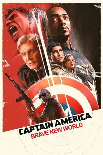 Poster to the movie "Captain America: Brave New World" #552355