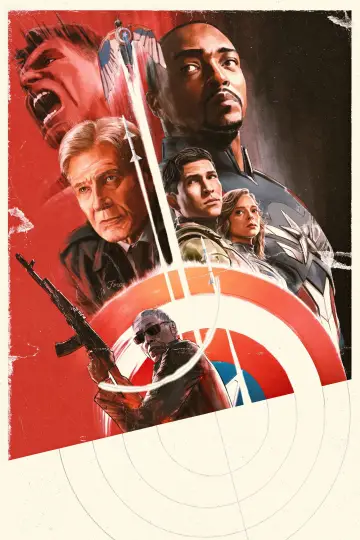 Poster to the movie "Captain America: Brave New World" #552360
