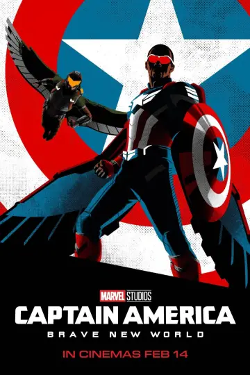Poster to the movie "Captain America: Brave New World" #552380