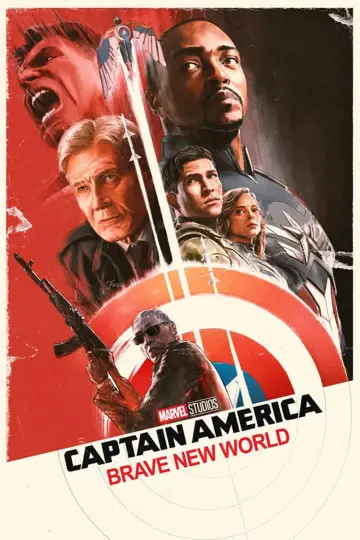 Poster to the movie "Captain America: Brave New World" #552411