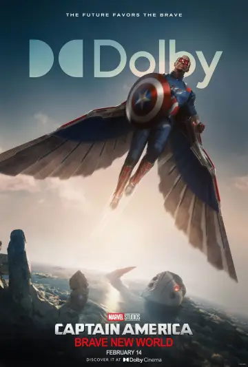 Poster to the movie "Captain America: Brave New World" #552426
