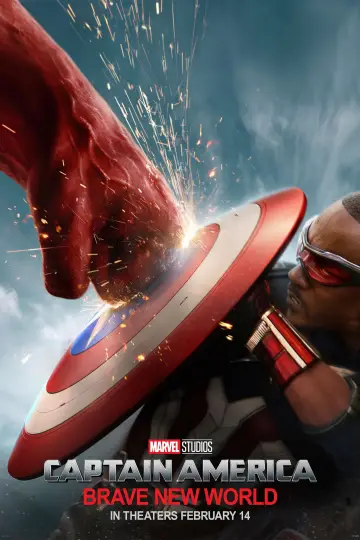 Poster to the movie "Captain America: Brave New World" #552428