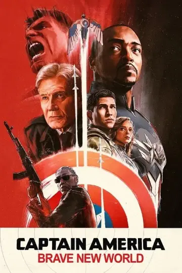 Poster to the movie "Captain America: Brave New World" #552439