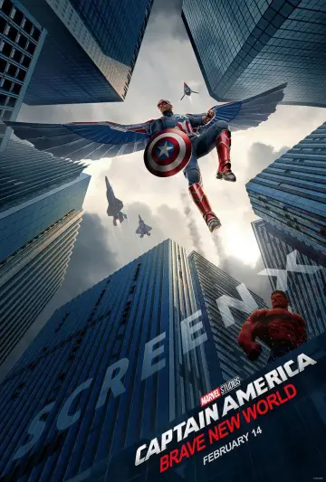 Poster to the movie "Captain America: Brave New World" #552534
