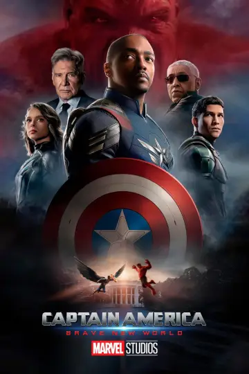 Poster to the movie "Captain America: Brave New World" #925894