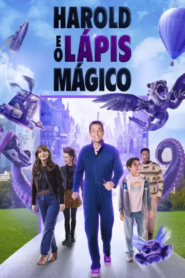 Poster to the movie "Harold and the Purple Crayon" #1643655
