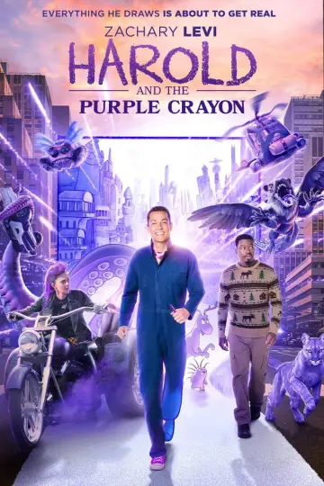 Poster to the movie "Harold and the Purple Crayon" #653486
