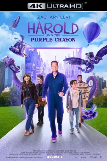 Poster to the movie "Harold and the Purple Crayon" #653496