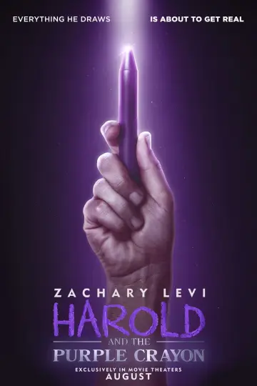 Poster to the movie "Harold and the Purple Crayon" #653506