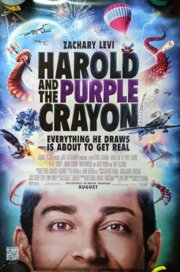 Poster to the movie "Harold and the Purple Crayon" #653509