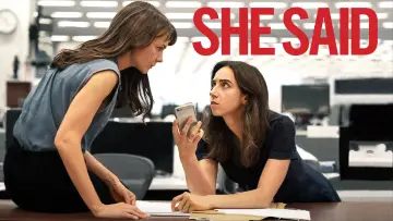 Backdrop to the movie "She Said" #1826308