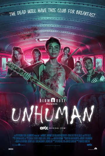 Poster to the movie "Unhuman" #1046824