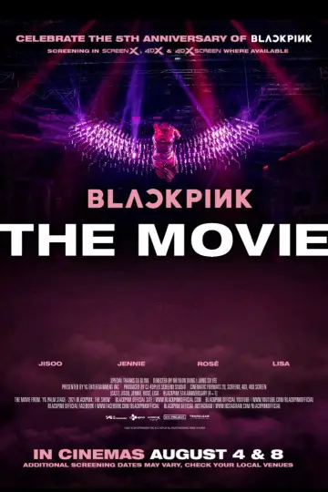 Poster to the movie "BLACKPINK: The Movie" #1058489