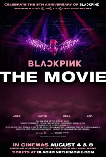 Poster to the movie "BLACKPINK: The Movie" #1058490