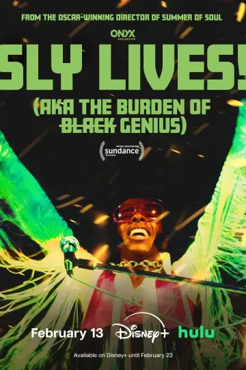 Poster to the movie "SLY LIVES! (aka The Burden of Black Genius)" #1780866
