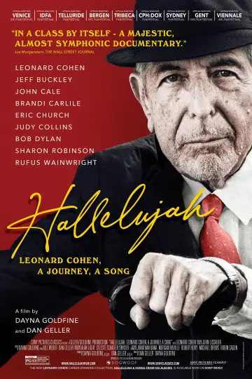 Poster to the movie "Hallelujah: Leonard Cohen, a Journey, a Song" #1851467