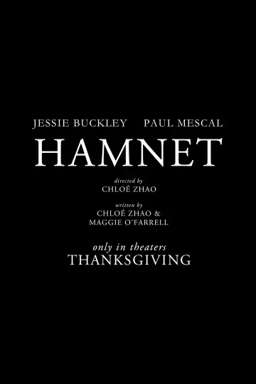 Poster to the movie "Hamnet" #507254