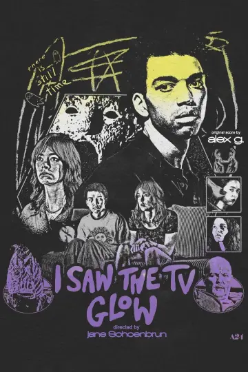 Poster to the movie "I Saw the TV Glow" #1198813